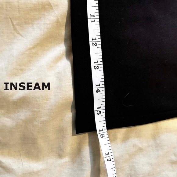 NEW PHOTOS! GAUCHOS, WIDE LEG, BLACK, SZ 24, BACK HIDDEN ZIP, PLEAT FRONT & BACK - Picture 10 of 15